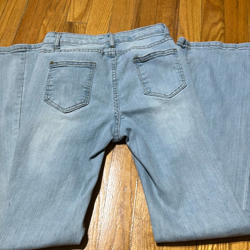 Flared jeans